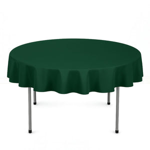 Scuba Polyester Round Tablecloth 70"- By TCF Linens