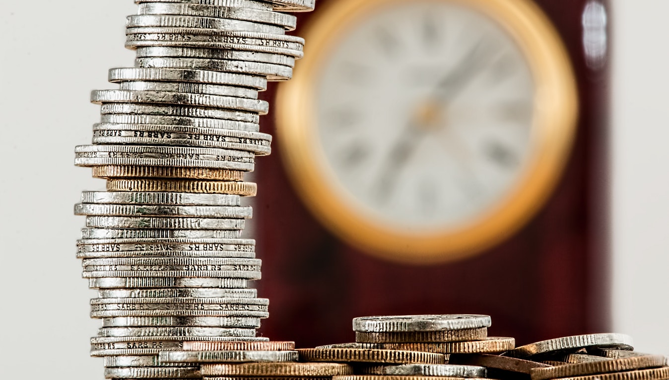 stack of coins