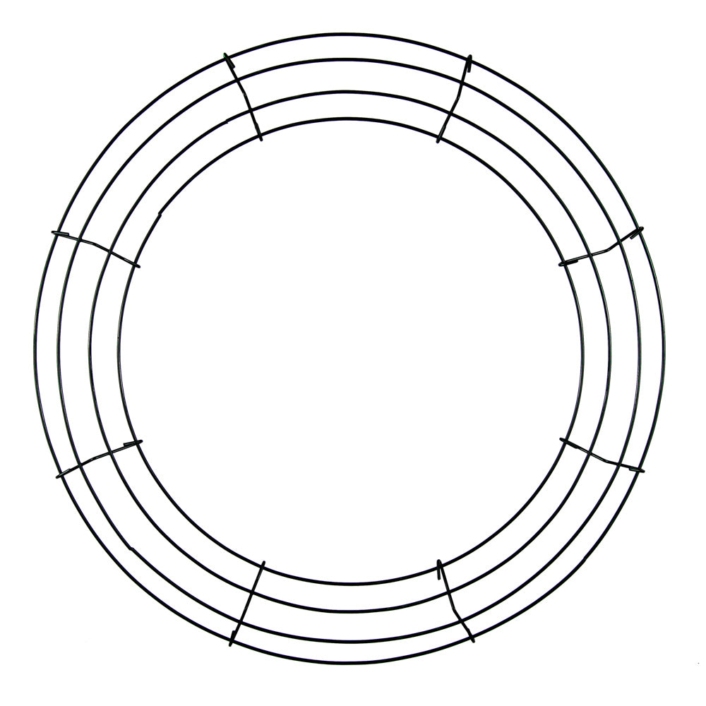 10 Box Wire 16" Wreath Frames