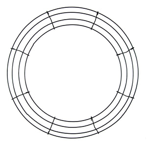 10 Box Wire 16" Wreath Frames