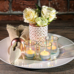 Richland Iridescent Votive Candle Holder Set of 12
