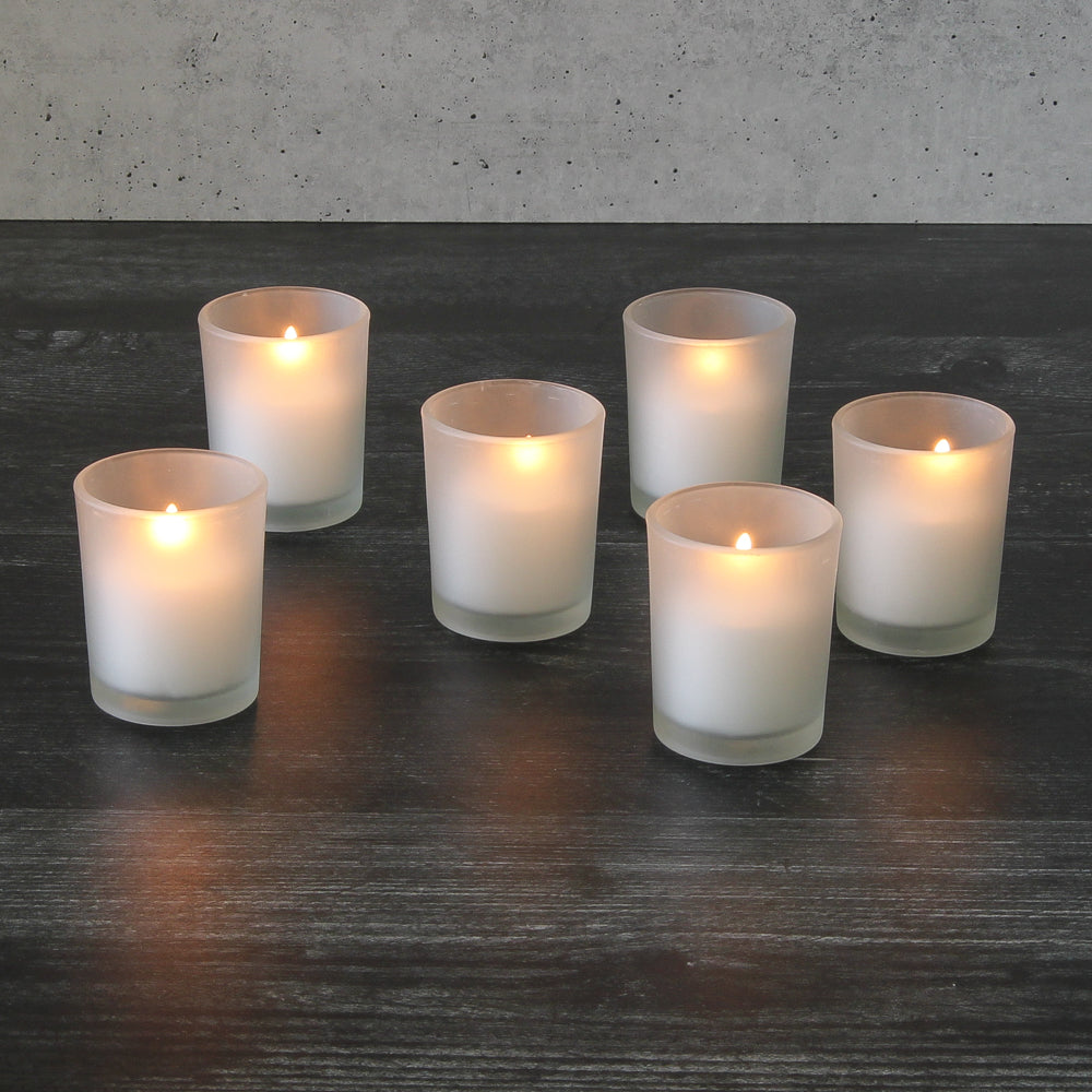 Richland Votive Candles & Eastland Frosted Votive Holders Set of 288