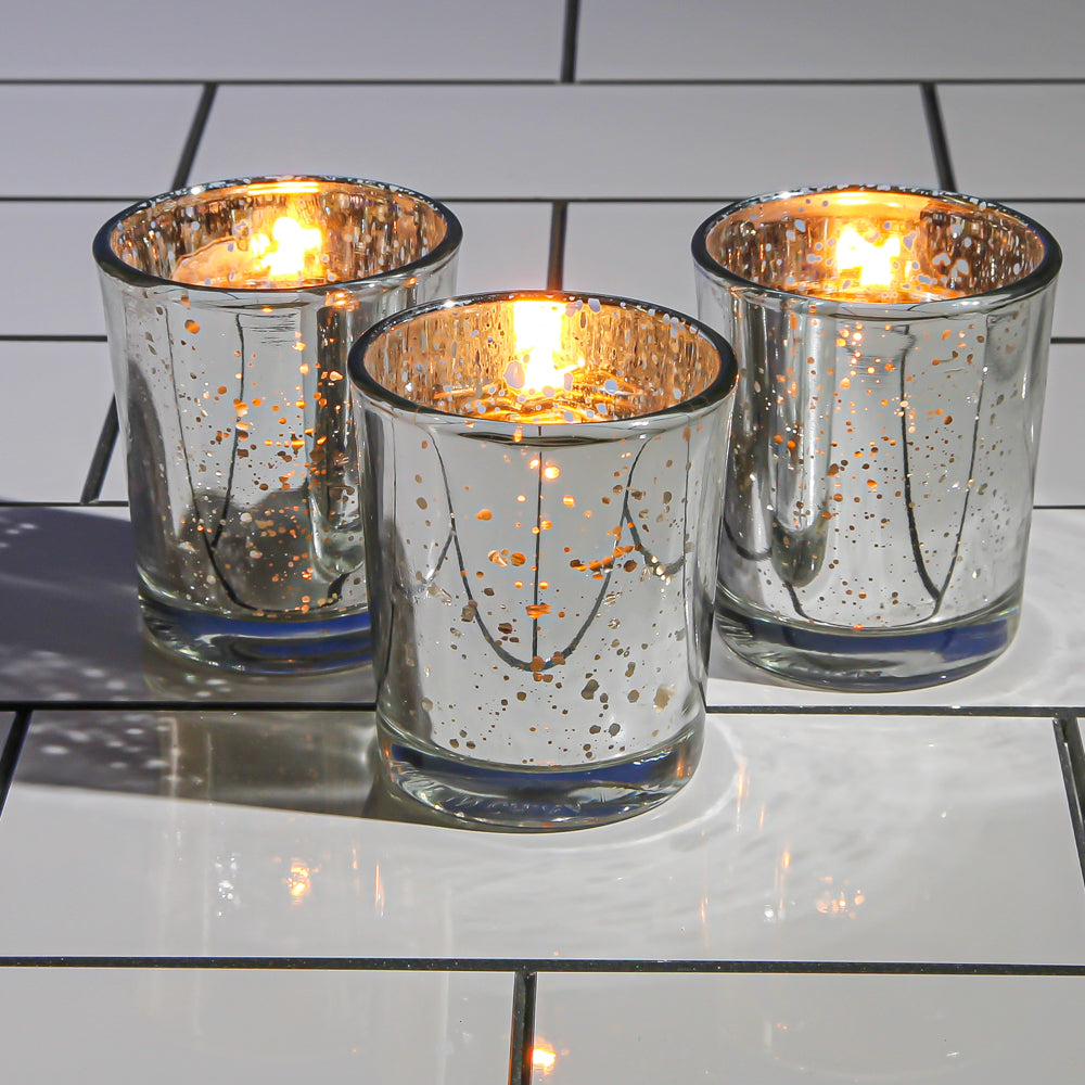 Richland Votive Candles & Mercury Votive Holders Set of 288
