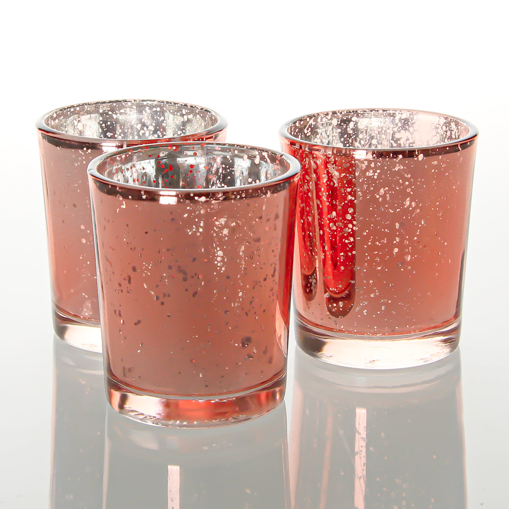 Richland Rose Gold Mercury Votive Holder