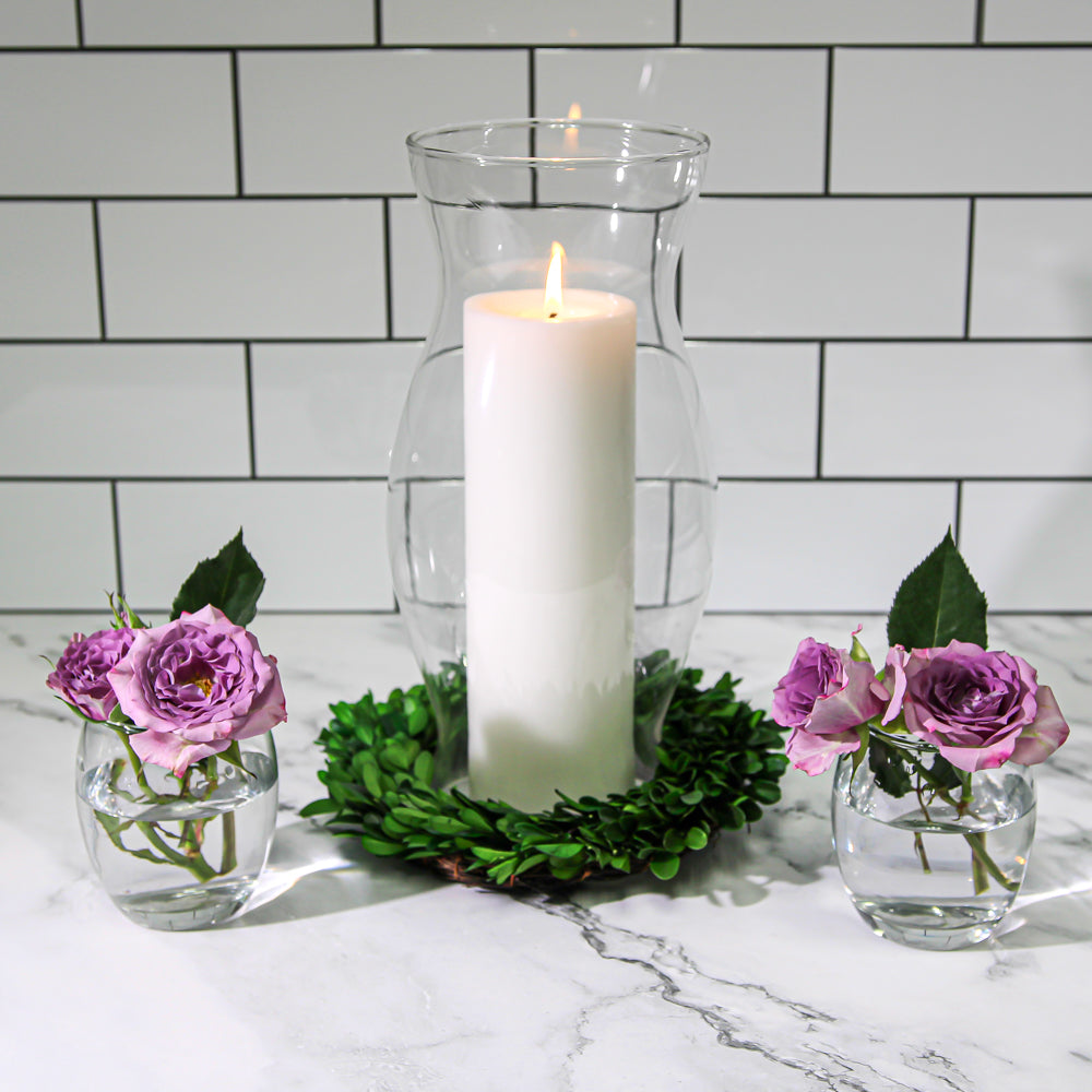 Eastland Hurricane Pillar Candle Lamp 11.5"