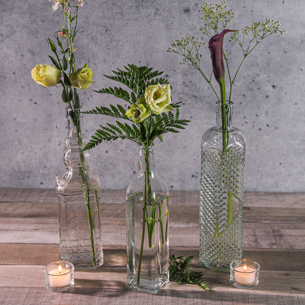 Richland Glass Textured Bottle