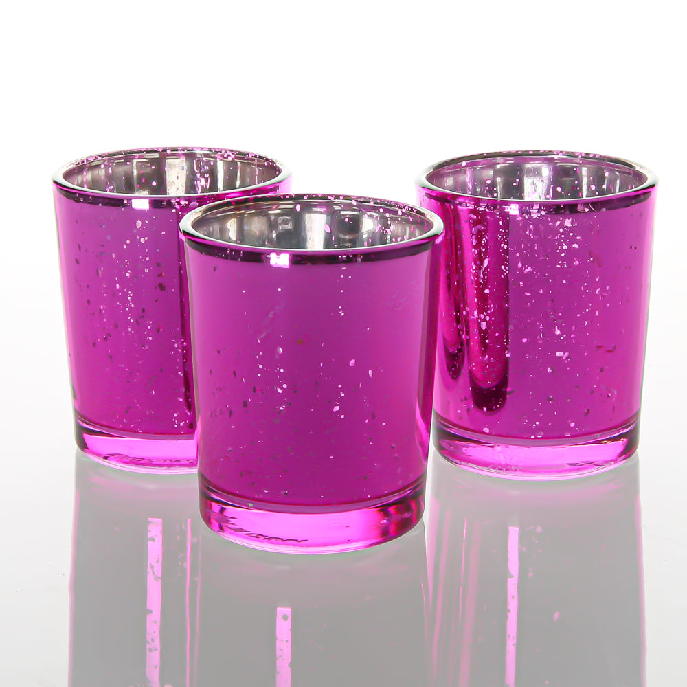 Richland Votive Holders Pink Mercury
