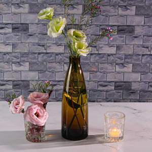 Richland Votive Holder Clear Textured