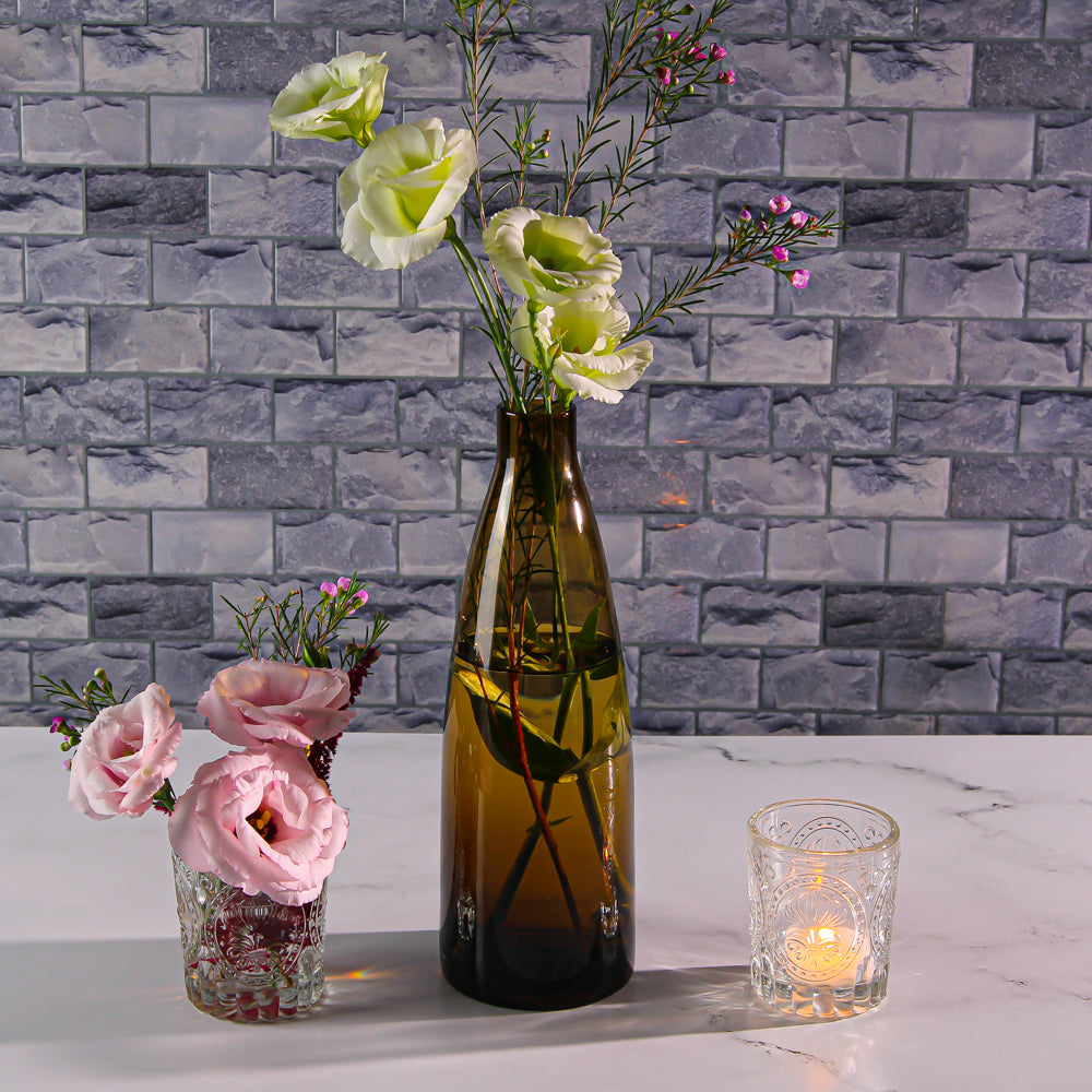 Richland Votive Holder Clear Textured