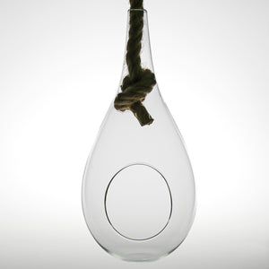 Richland Teardrop Terrarium with Rope