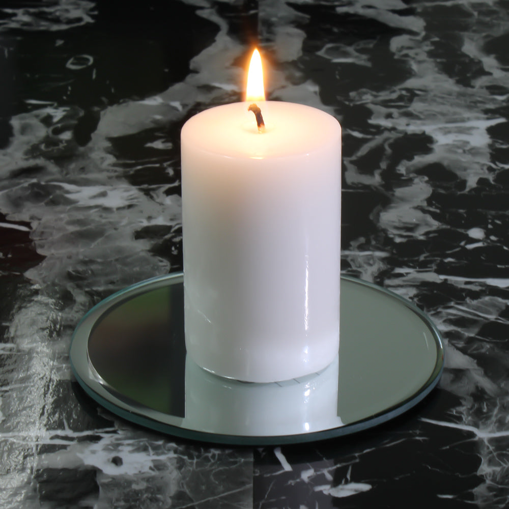 Richland Pillar Candle 2"x3" White Set of 20