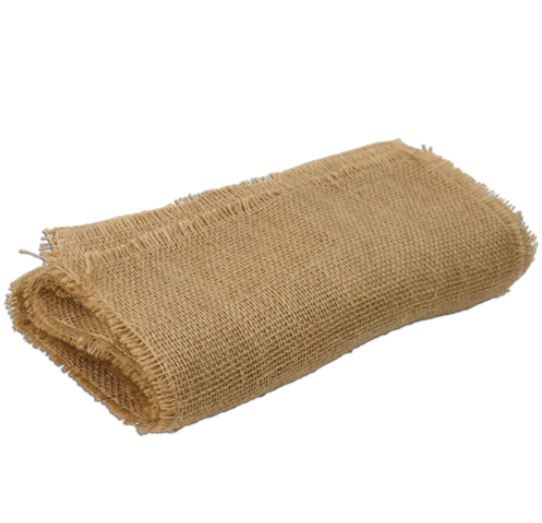 Burlap Square Tablecloth 72"