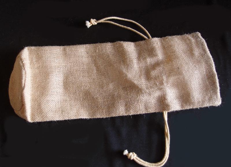 Burlap Wine Bags Drawstring (Pack of 5)
