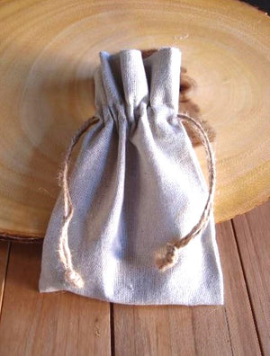 Linen Favor Bags 5x7 (Pack of 12)