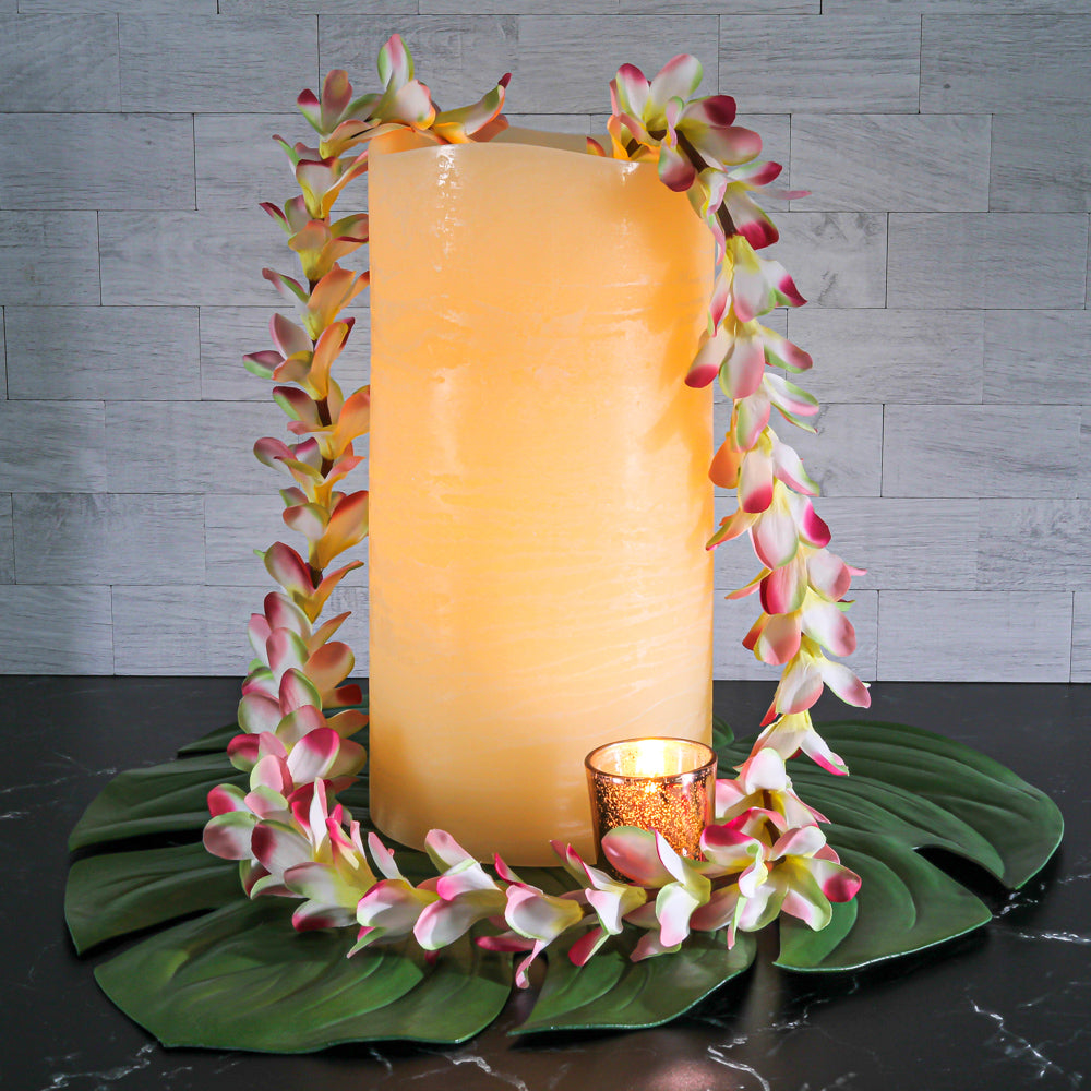 Pink Plumeria Leis