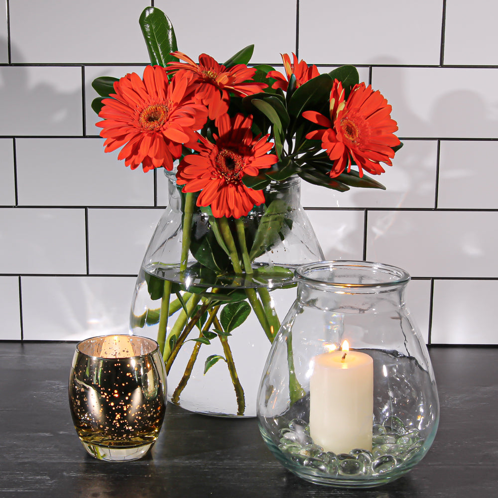 Halcyone Vintage Glass Vase Large