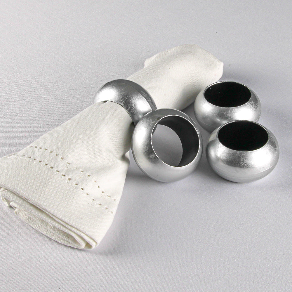 richland napkin ring 2 3 silver set of 4