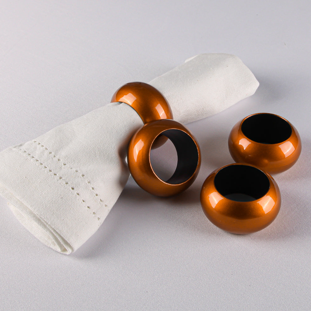 Richland Napkin Ring 2.3" Orange Set of 48