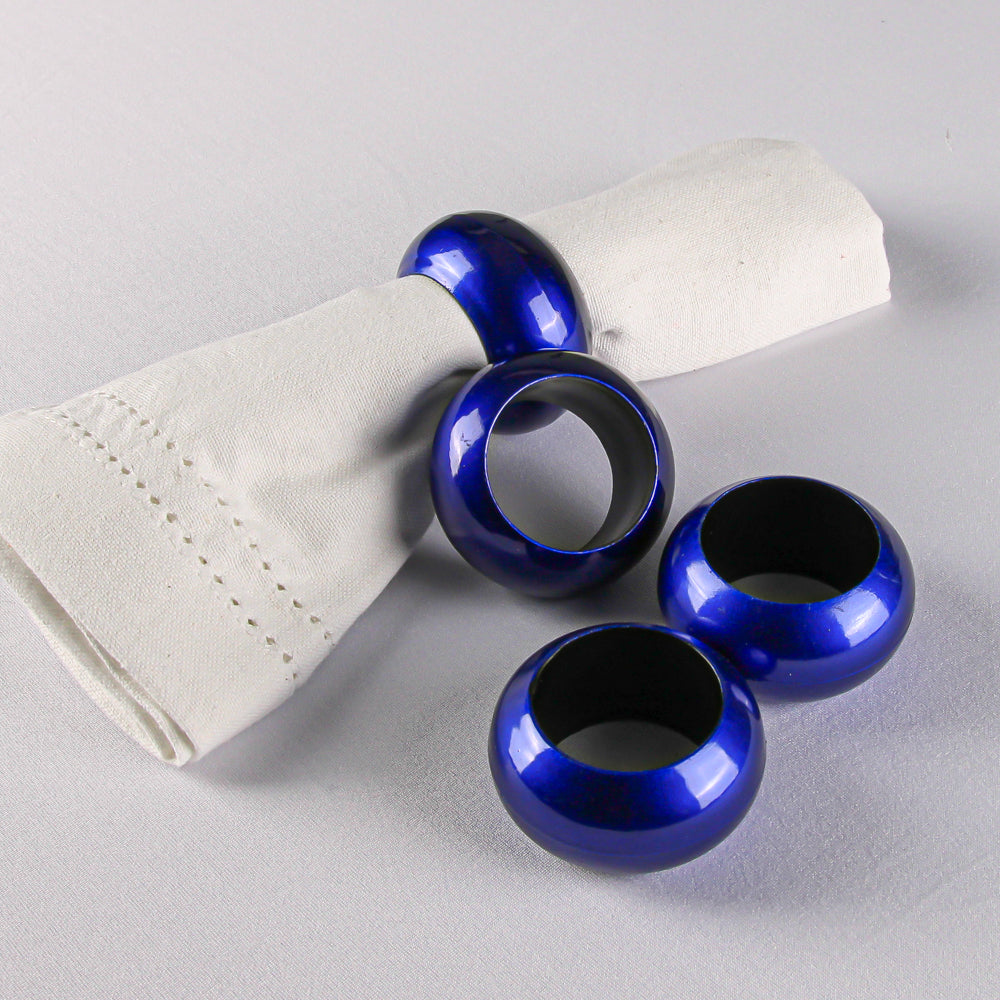 Richland Napkin Ring 2.3" Royal Blue