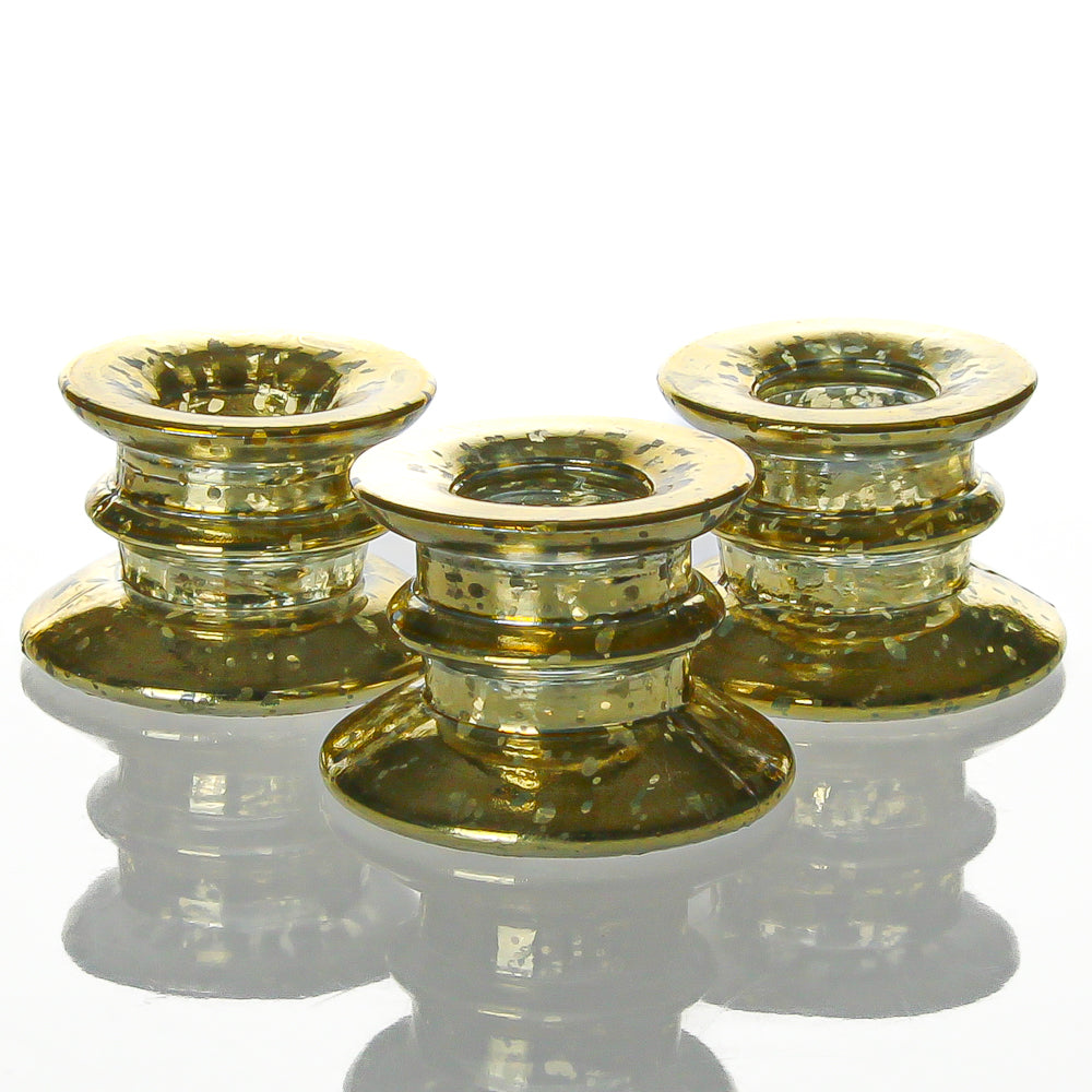 Richland Athena Taper Candle Holder Gold