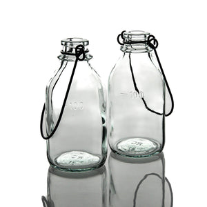 Richland Vintage Bottle Hanging Glass Vase Set of 48
