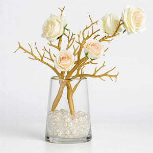 10-Pack 14″ Metallic Gold Artificial Manzanita Tree Branches - By TCF Linen