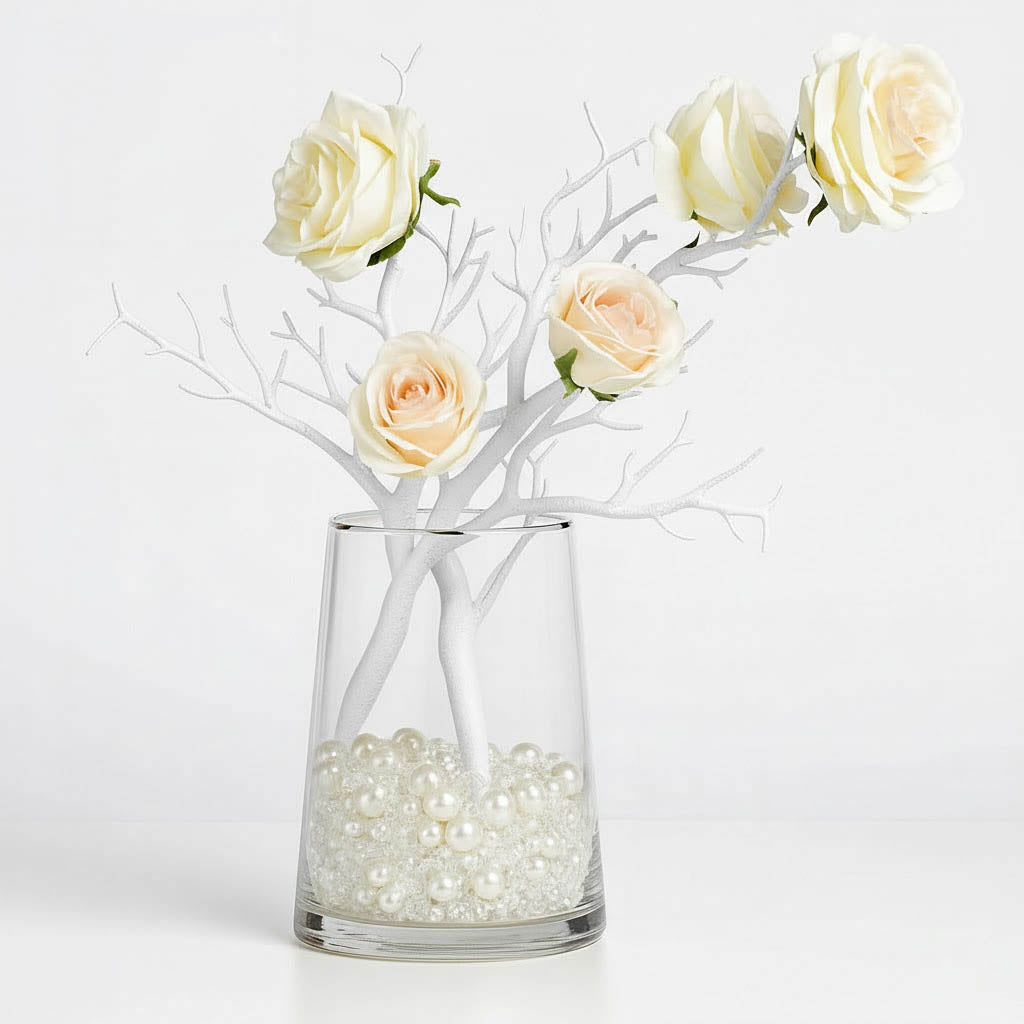 10-Pack 14" White Artificial Manzanita Tree Branches - By TCF Linens