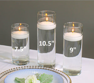 Eastland Cylinder Vase 3.25"x9" Set of 12