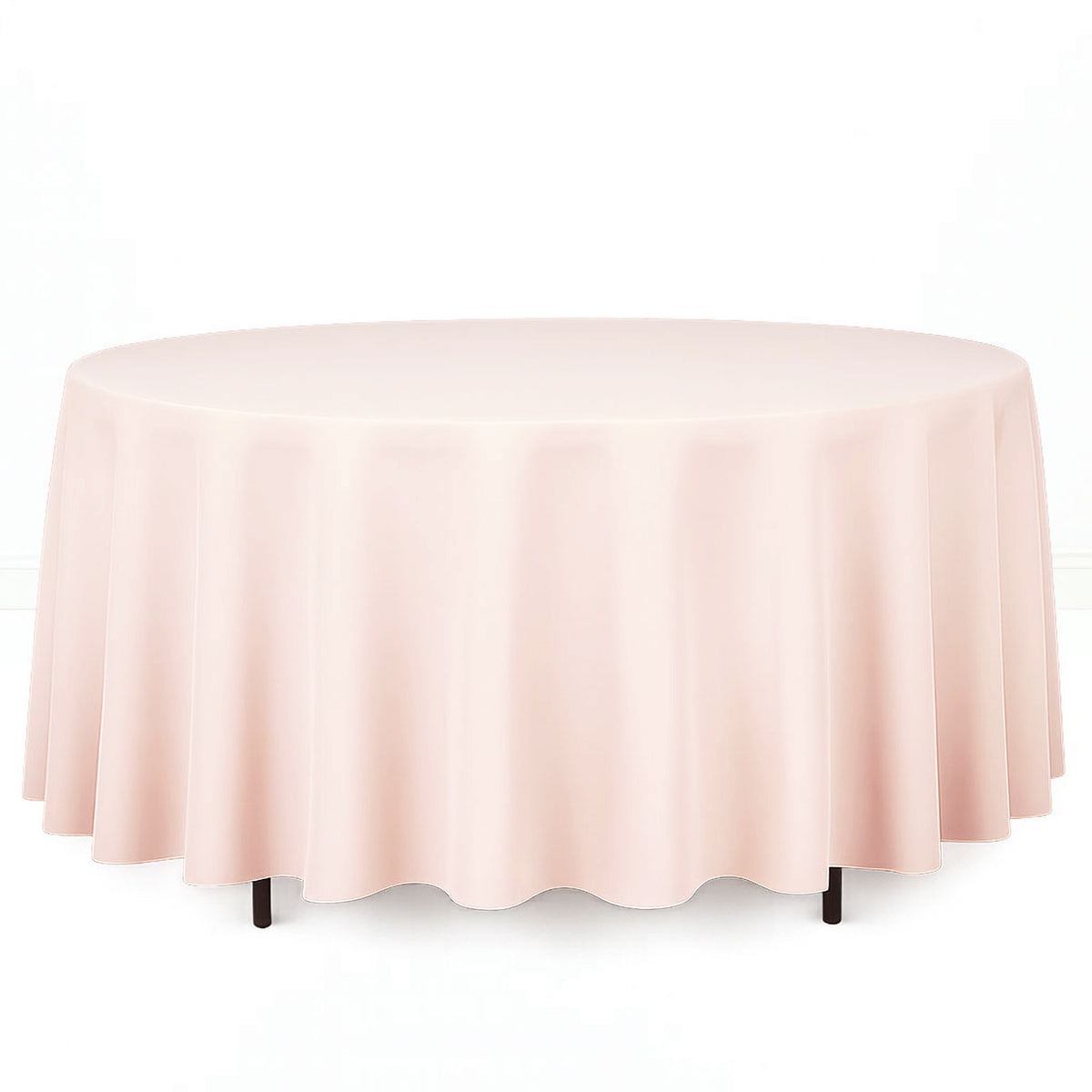 Premium Polyester Round Tablecloth 108" - 220GSM - By TCF Linens