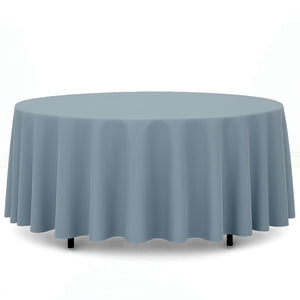 Premium Polyester Round Tablecloth 108" - 220GSM - By TCF Linens