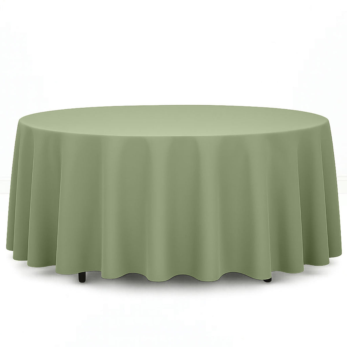 Premium Polyester Round Tablecloth 108" - 220GSM - By TCF Linens