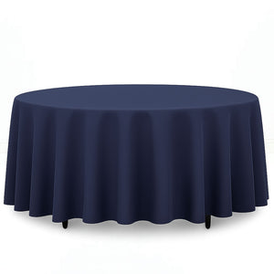 Premium Polyester Round Tablecloth 108" - 220GSM - By TCF Linens