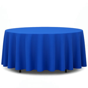 Premium Polyester Round Tablecloth 108" - 220GSM - By TCF Linens