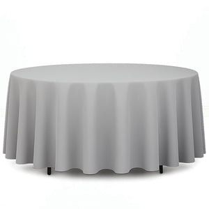 Premium Polyester Round Tablecloth 108" - 220GSM - By TCF Linens
