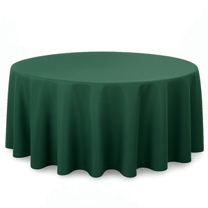 Premium Polyester Round Tablecloth 120" - 220GSM - By TCF Linens