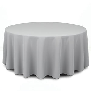 Premium Polyester Round Tablecloth 120" - 220GSM - By TCF Linens