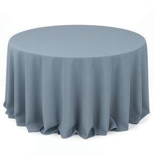 Premium Polyester Round Tablecloth 132" - 220GSM - By TCF Linens