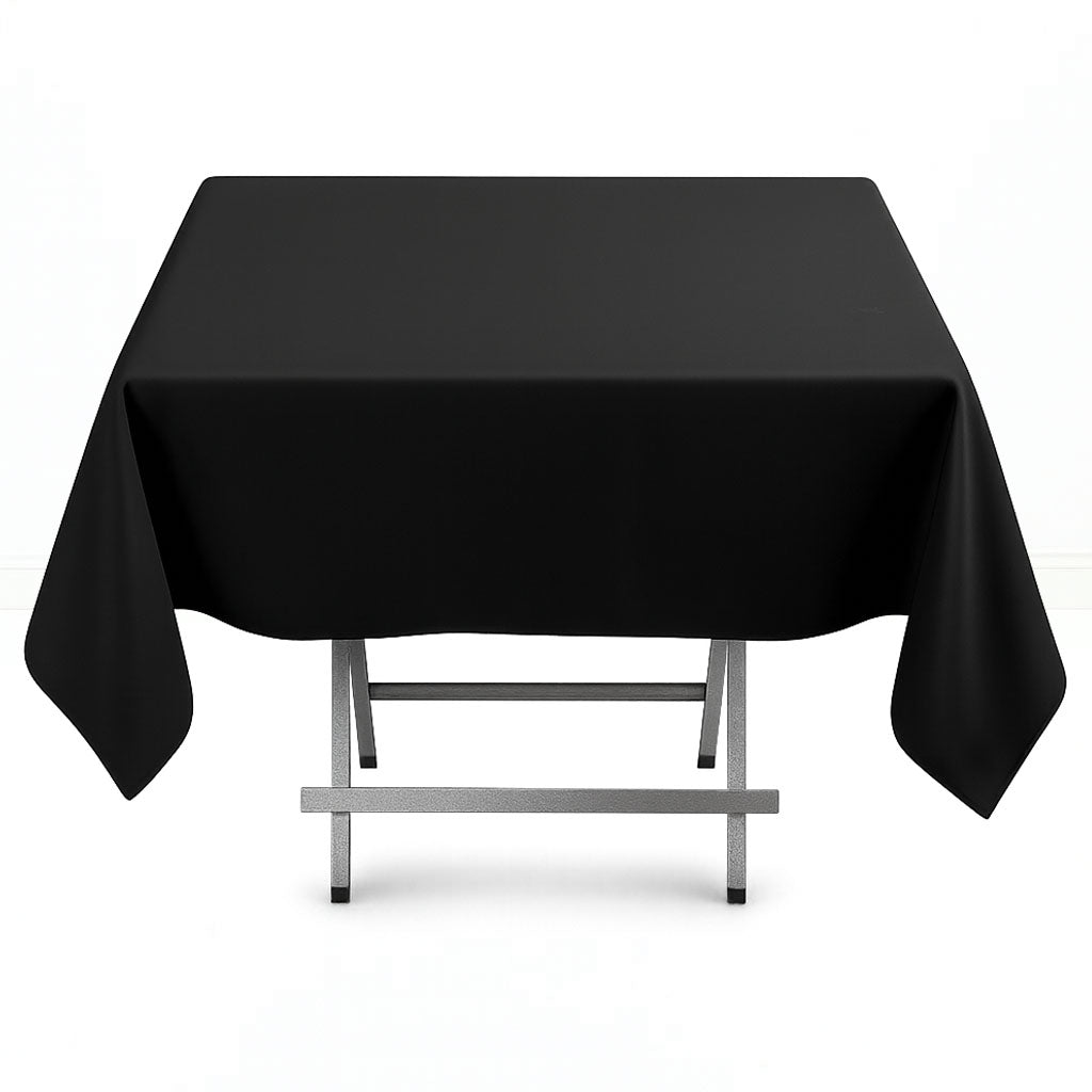 Premium Polyester Square Tablecloth 54"x54" - 220GSM - By TCF Linens