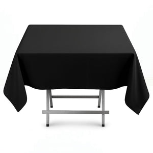 Premium Polyester Square Tablecloth 54"x54" - 220GSM - By TCF Linens
