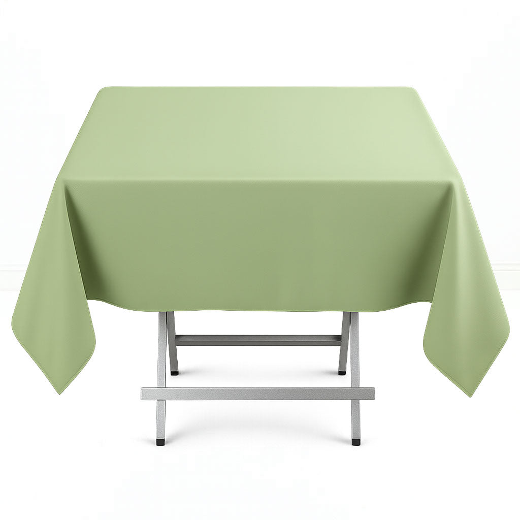 Premium Polyester Square Tablecloth 54"x54" - 220GSM - By TCF Linens