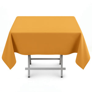 Premium Polyester Square Tablecloth 54"x54" - 220GSM - By TCF Linens