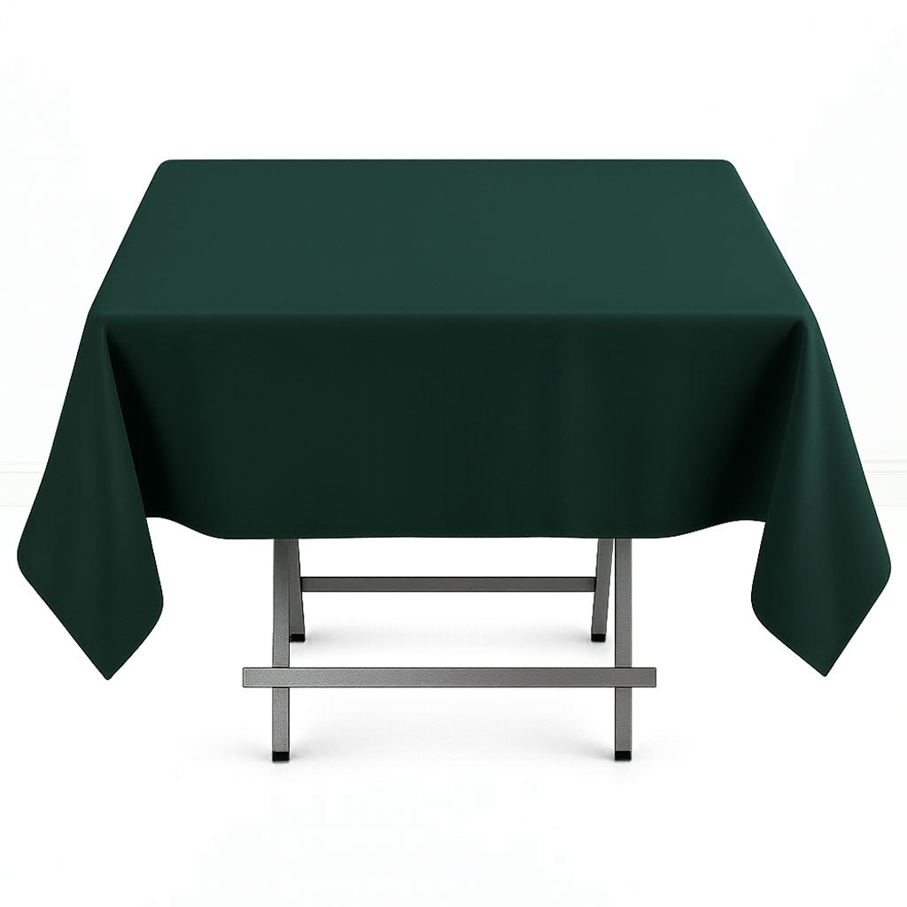 Premium Polyester Square Tablecloth 54"x54" - 220GSM - By TCF Linens