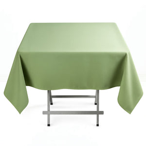Premium Polyester Square Tablecloth 54"x54" - 220GSM - By TCF Linens