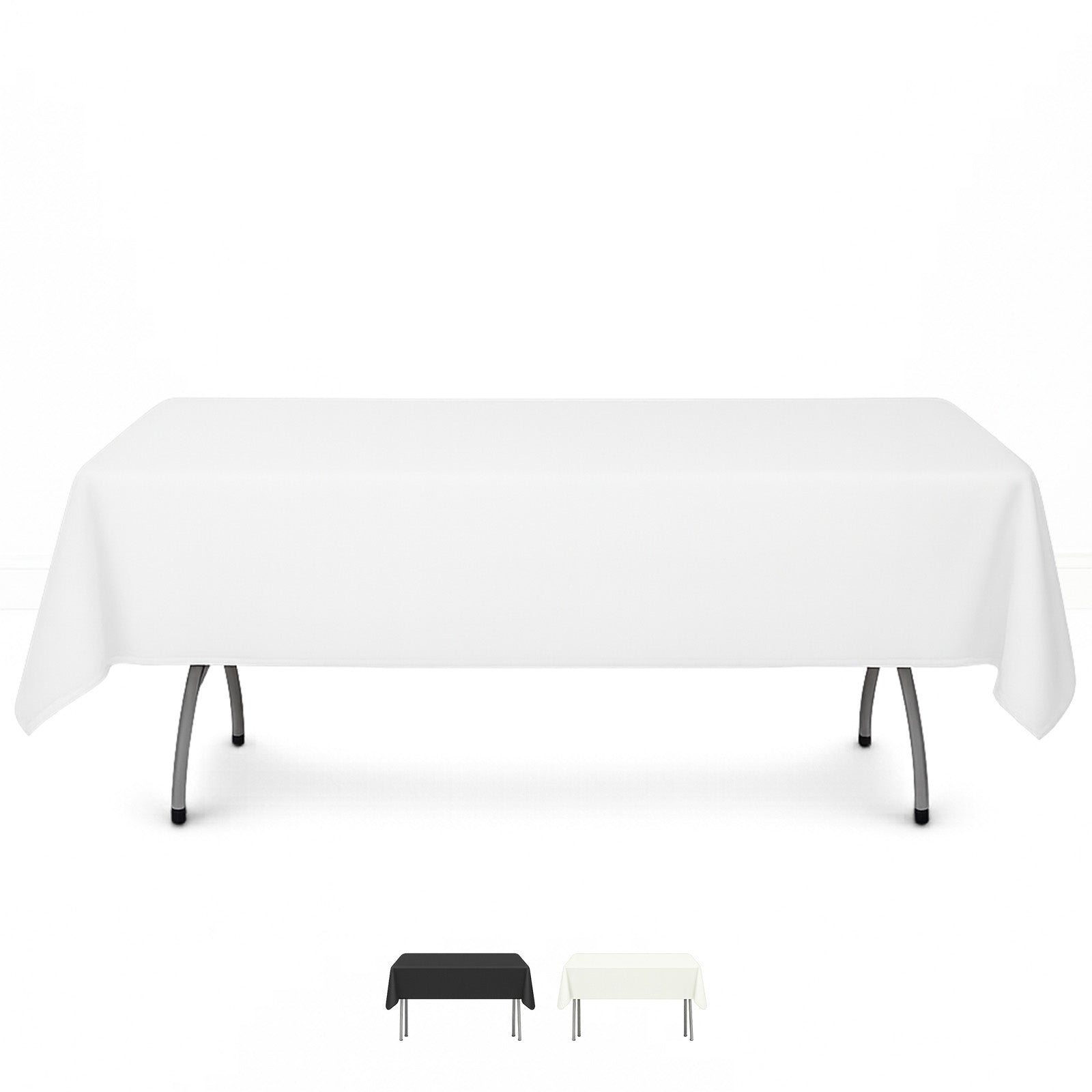 Premium Polyester Rectangle Tablecloth 54"x96" - 220GSM - By TCF Linens