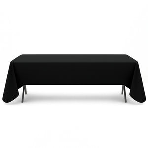 Premium Polyester Rectangle Tablecloth 60"x126" - 220GSM - By TCF Linens