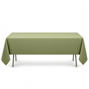 Premium Polyester Rectangle Tablecloth 60"x126" - 220GSM - By TCF Linens