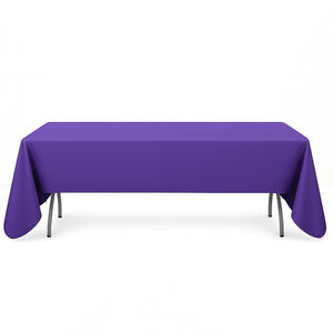 Premium Polyester Rectangle Tablecloth 60"x126" - 220GSM - By TCF Linens