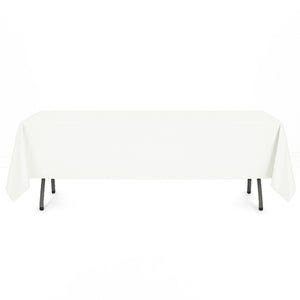 Premium Polyester Rectangle Tablecloth 72"x120" - 220GSM - By TCF Linens