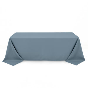 Premium Polyester Rectangle Tablecloth 90"x132" - 220GSM - By TCF Linens