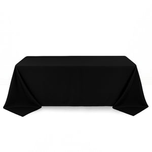 Premium Polyester Rectangle Tablecloth 90"x132" - 220GSM - By TCF Linens